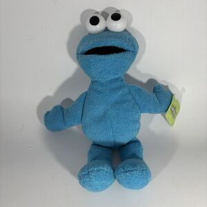 Sesame Street Live Cookie Monster Souvenir Plush‎ 10" W/Tag